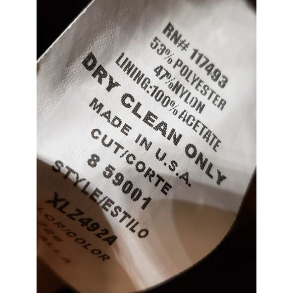 Roulette Women Brown Belted Spaghetti Straps Surplice Neck Knee Length Dress 12 - Picture 11 of 14